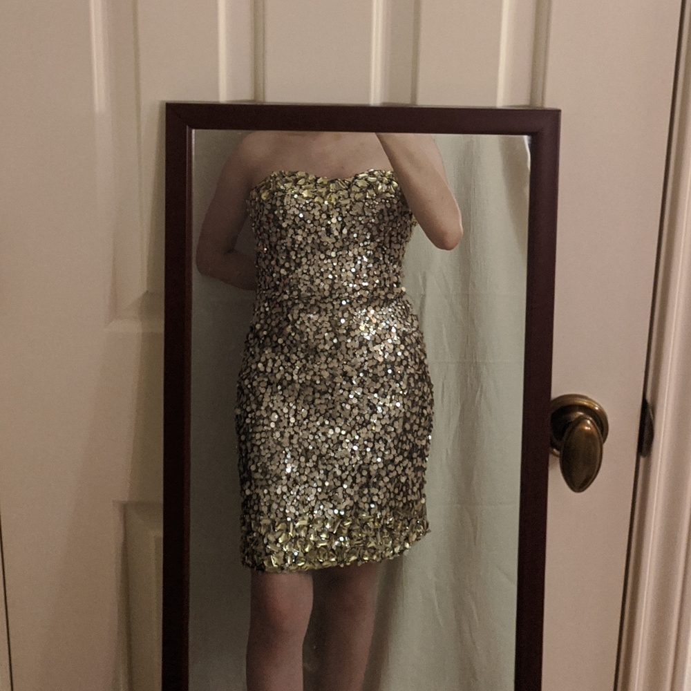 Colors Sequined Dress